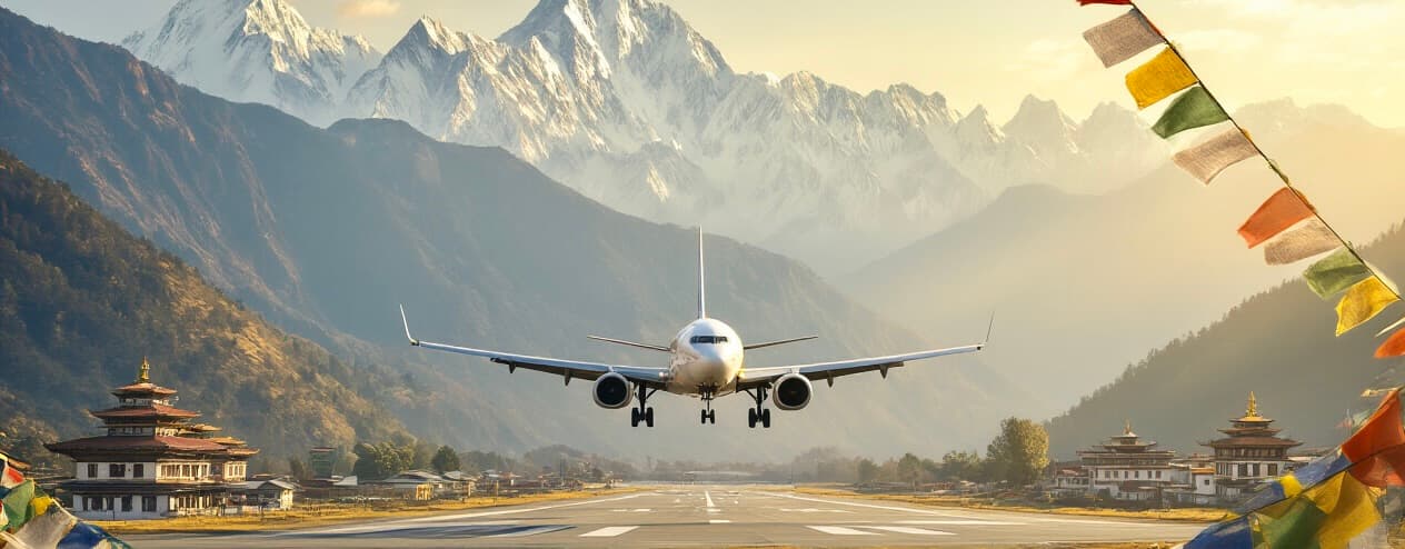 International Flights to Bhutan